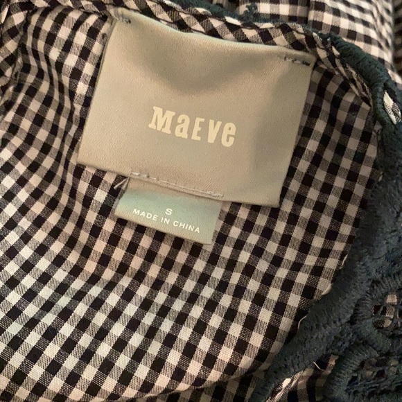 Anthropologie maeve Gabriella Gingham top S - Picture 9 of 9